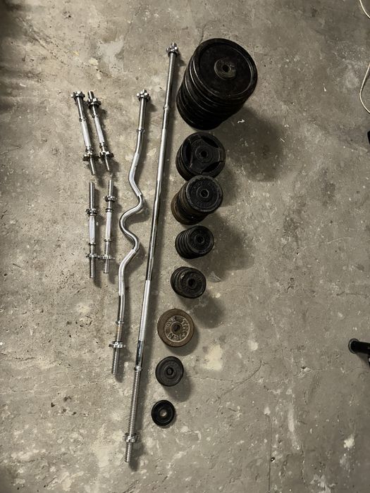 Obciążenia siłownia 143kh