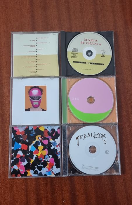 CDs Música Brasileira - 3 CDs