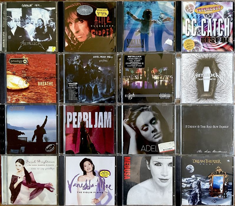 Фірмові компакт-диски (Music CD - DE, UK, USA)