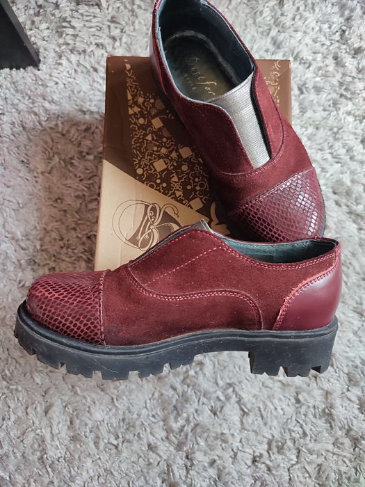 Дитячі шкіряні туфлі, для дівчинки. Розмір 31.