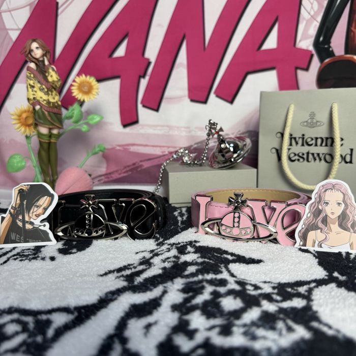 Ремінь vivienne westwood love, nana, вивьен вествуд нана ремень