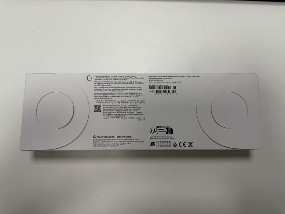 Apple Watch Series 11 46mm Black