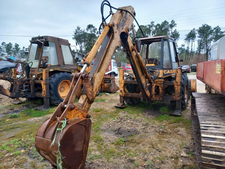 Máquina, retroescavadoras