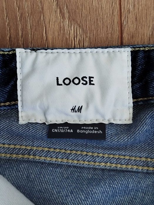 Spodnie jeansowe H&M Loose