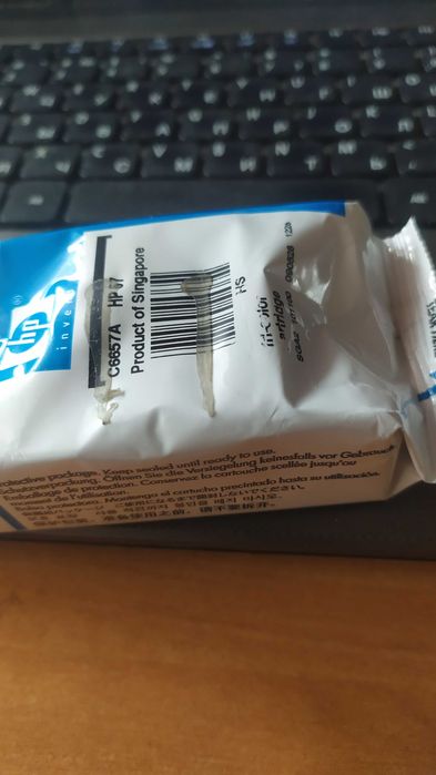 Картридж HP 57 Tri-Color C6657AE C6657A оригинальный цветной принтера