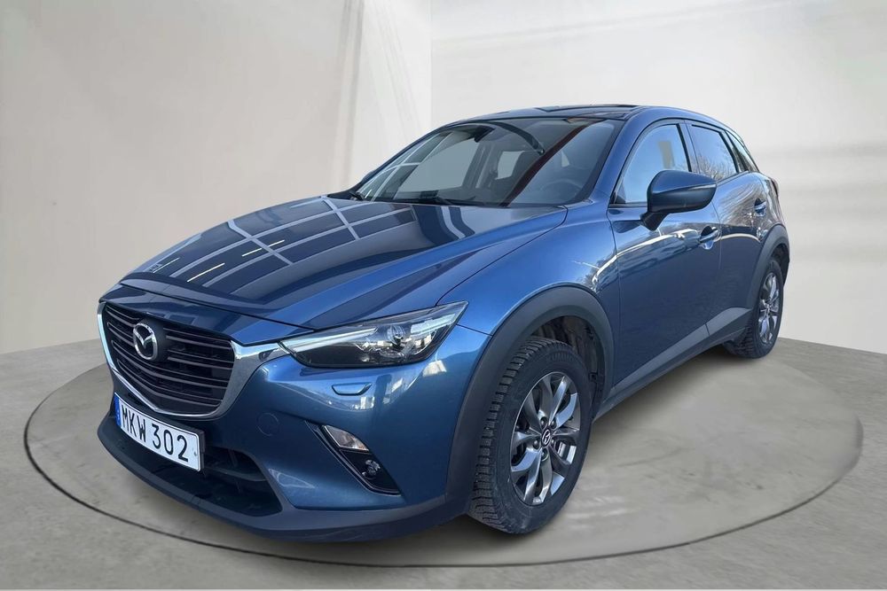 Mazda CX-3 2.0Benzyna 150KM 4x4 Navi Kamera Grzane Bez korozji Serw Aso do konca