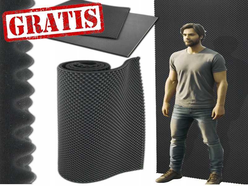 PIANKA AKUSTYCZNA Mata Wygłuszająca Panele Ścienne 2x1m | WYPRZEDAŻ