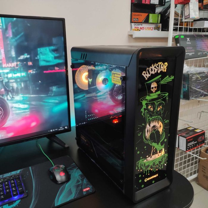 Игровой Компютер i5-7500, 16GB DDR4, GTX 1070 8GB, SSD 512, Блок 1200w