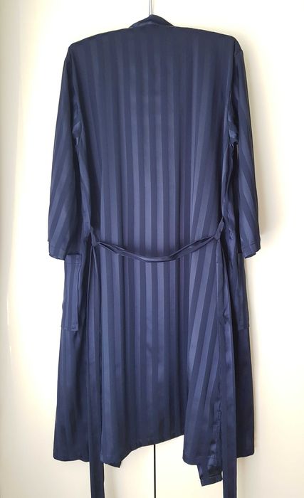 Халат жіночий атласний у смужку