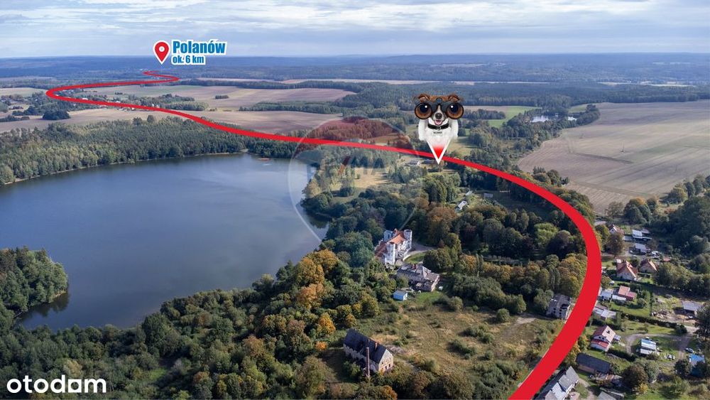 Działka nad jeziorem w Cetuniu! - Więcej