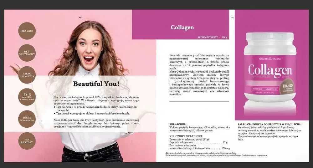 1-PAK Collagen (516g) od Nature's Sunshine