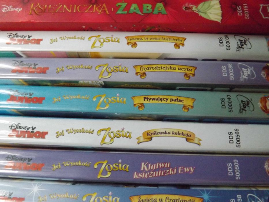 Jej wysokość Zosia dvd bajka disney film