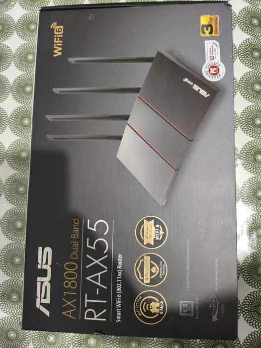 Roteador Asus RT-AX55 wi-fi 6