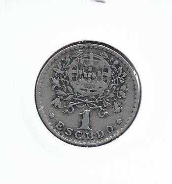 MOEDAS  REPUBLICA  1$ ESCUDOS  1939 ALPACA BONITA