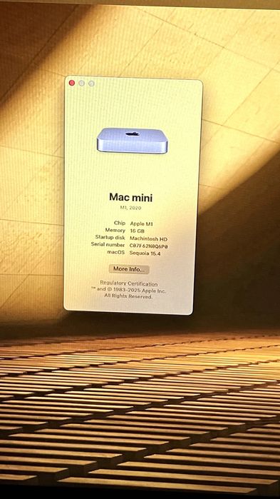 Mac mini 16Gb 1TB SSD + Thunderbolt ETHERNET 10g