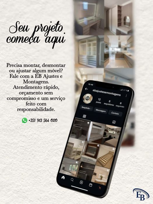 Montador de móveis margem sul e Setúbal