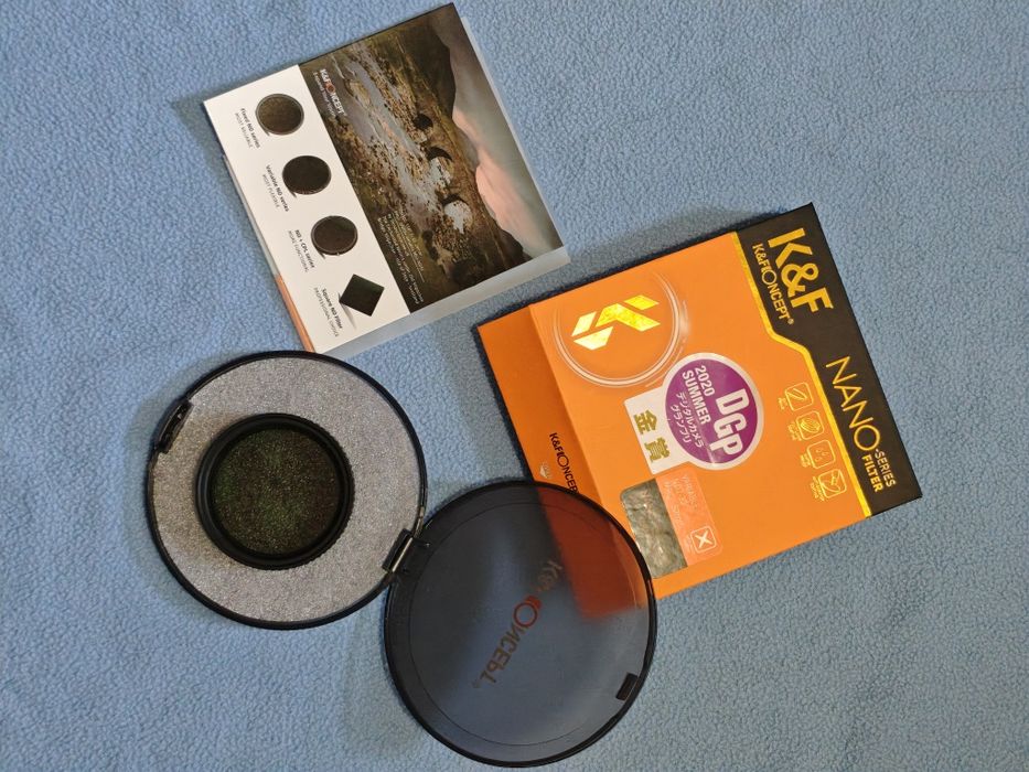 Filtro K&F Concept Nano-X Variable ND 52 mm ND2–ND32