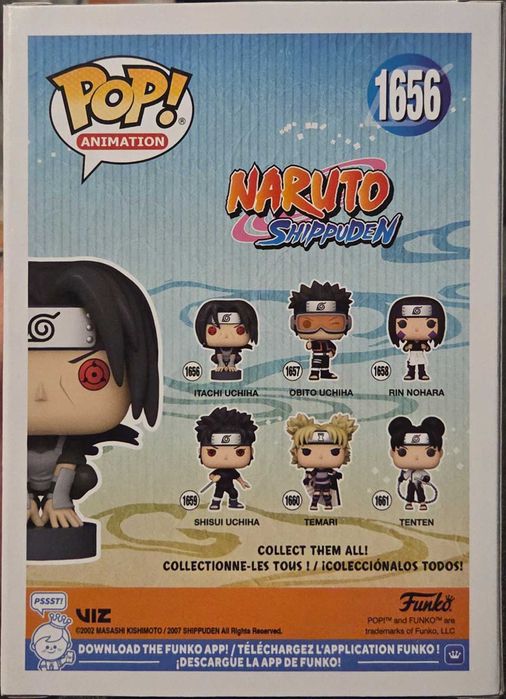 Колекційна фігурка Funko Pop! Itachi Uchiha #1656