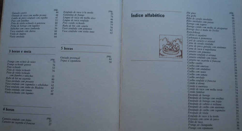 As Carnes (Assados Estufados Guisados e Cozidos)