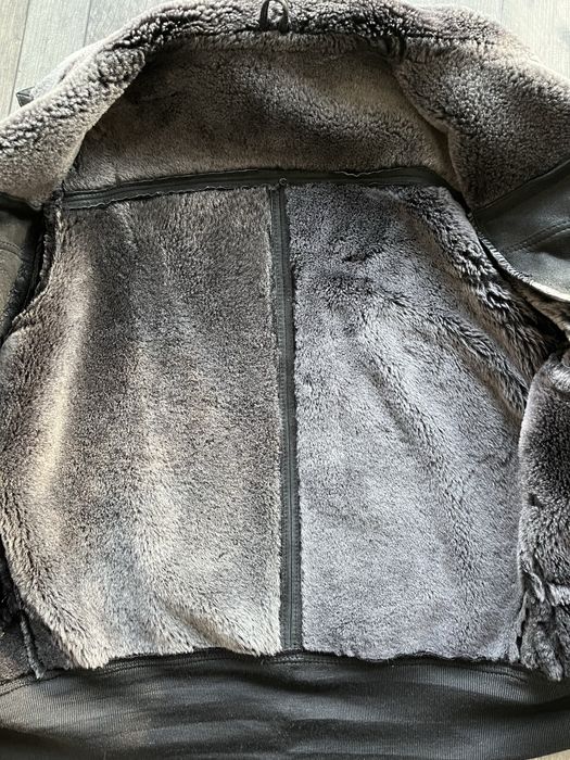 Kożuch krótki męski M (skóra kurtka pilotka)