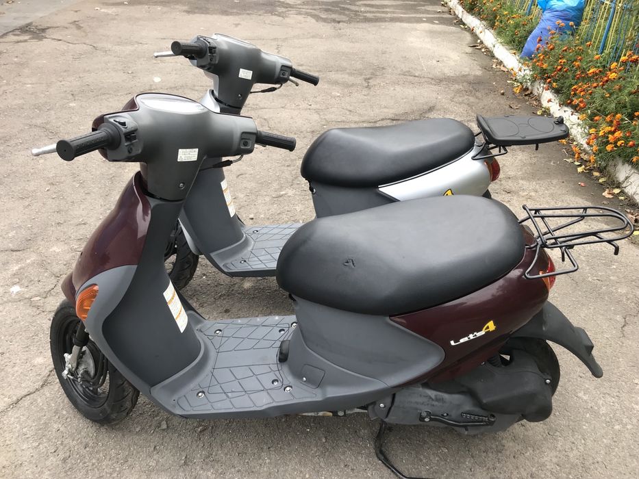 Продам скутер сузукі летс 4тактний інжекторний Lets 4