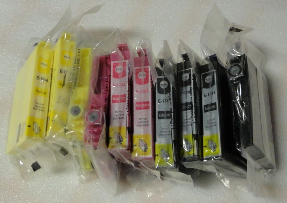 Tinteiros compatíveis Epson T1282 T1283 T1284