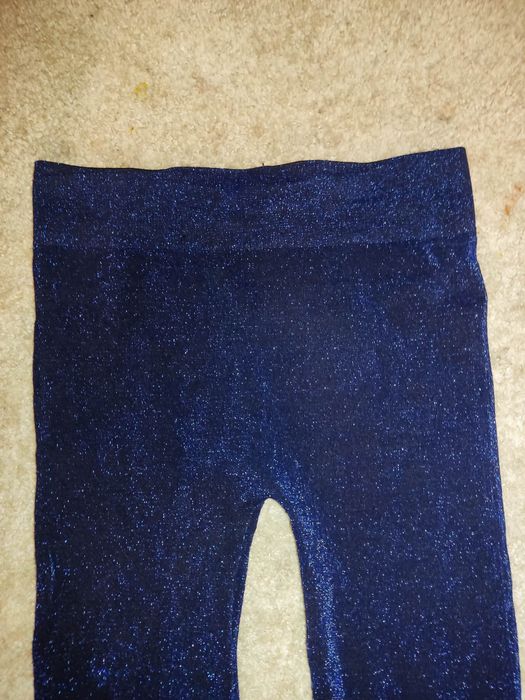 Legginsy brokatowe świecące 146/152