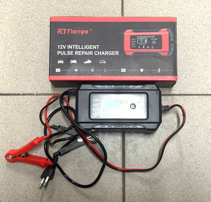 Prostownik samochodowy RJ Tianye RJ-C 120501C 12V 6A NowyLombard/Raków