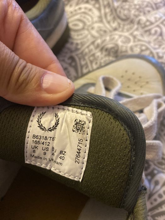 sapatilhas 42 Fred Perry