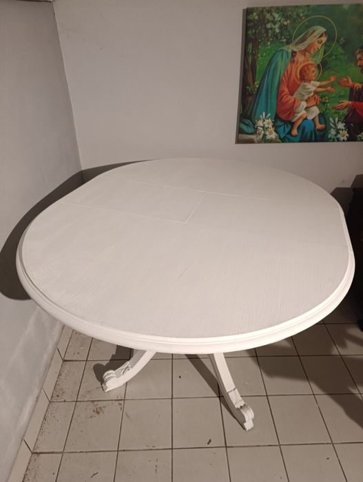 Mesa de Jantar Redonda Extensível