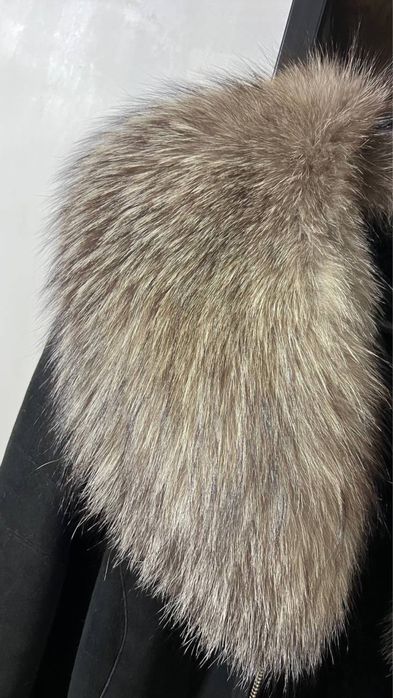 Продам дубленку с вставками кожи