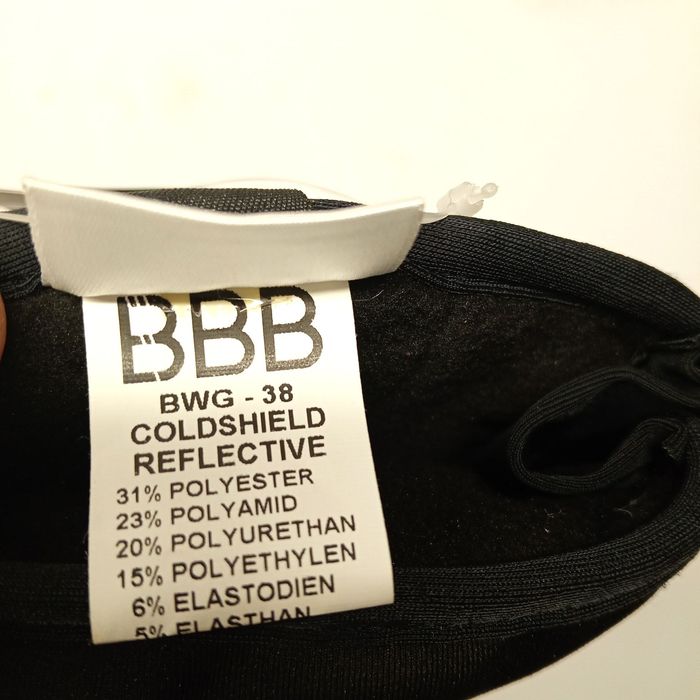 Outlet Rękawice Bbb Cycling Coldshield Bwg-38 - Black