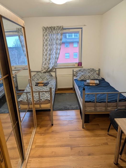 Łóżko w pokoju 2 osobowym/ A bed in a double room/ KUKUCZKI 13, GAJ