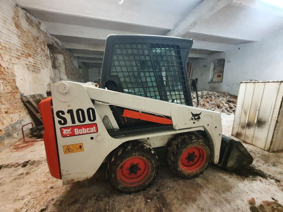 MINIKOPARKA młot uslugi Wrocław wynajem Minikoparki ładowarka bobcat