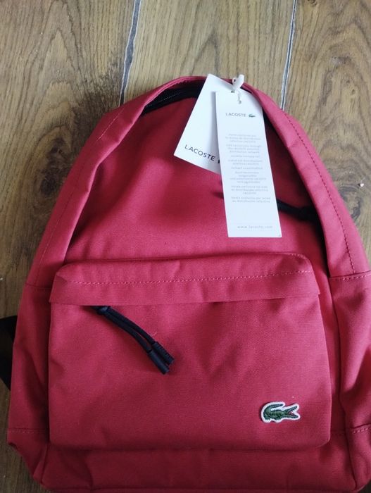 Nowy plecak lacoste