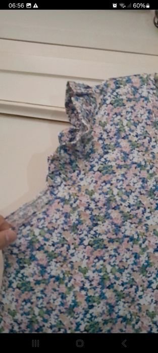 Vestido de verao as flores xxl