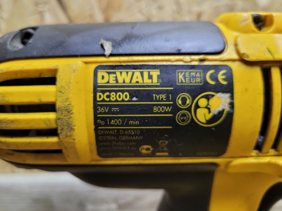 Dewalt DC800 Klucz udarowy 36v