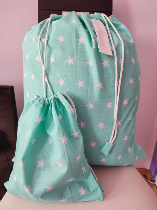 Worek na pościel komplet do przedszkola i żłobka.