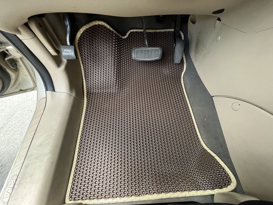 Коврики Kia Carens 2006-2012г ЕВА ЄВА EVA килими поліки кіа каренс