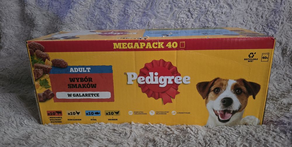 Karma Pedigree w galaretce 40 saszetek