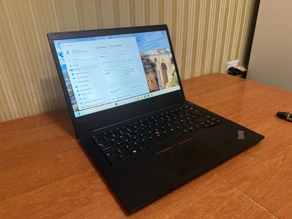 Ноутбук Lenovo E480 core i7 8gen Radeon RX 550