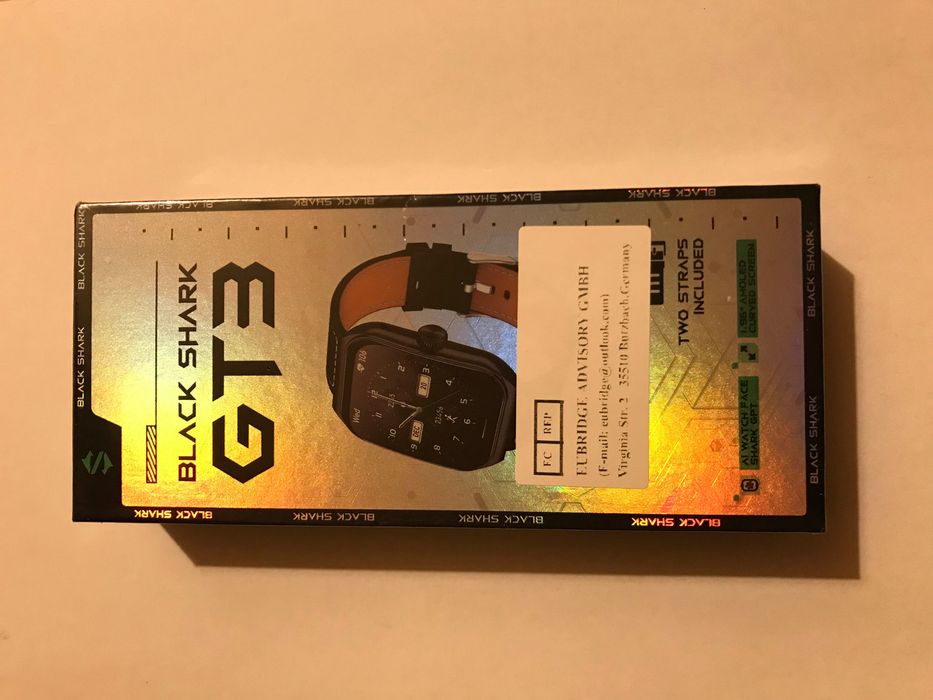 Zegarek Xiaomi Black Shark GT3 Srebrny/Silver