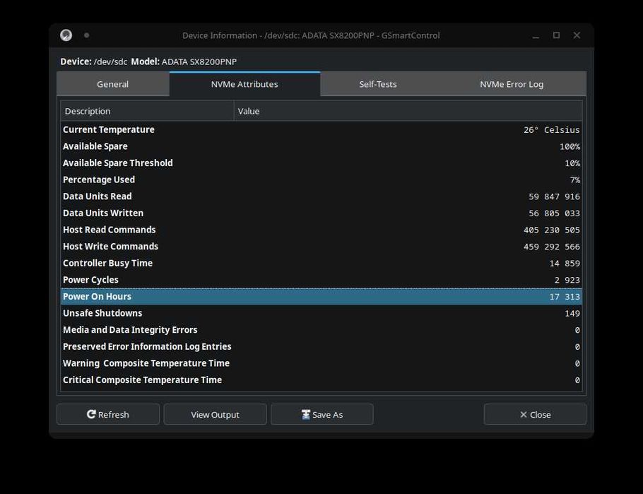 Dysk M2 Adata XPG 512GB