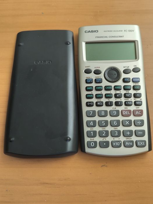 Calculadora eletrónica Casio FC-100V Financial Consultant