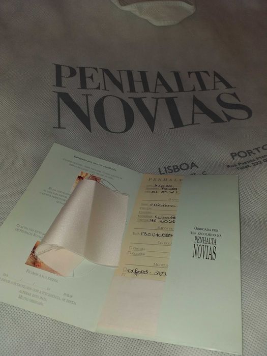 Fantástico vestido de noiva, Penhalta Novias