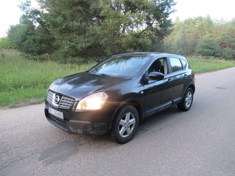 ** NISSAN QASHQAI 1.6 gaz sekwencja 2008 rok okazja najtaniej **