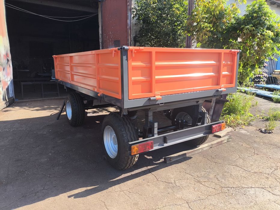 Двухосний причіп до мінітрактора