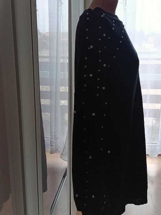 Sweter damski rozmiar 2XL z perełkami