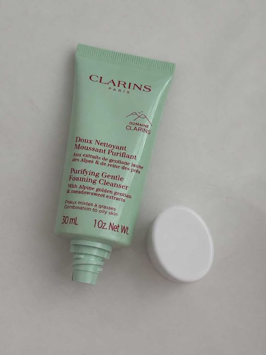 Clarins Purifying Gentle Foaming Cleanser – pianka oczyszczająca do twarzy 30 ml