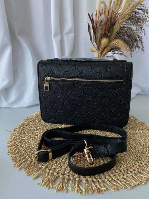 Torba damska na ramie Metis Black damska torebka